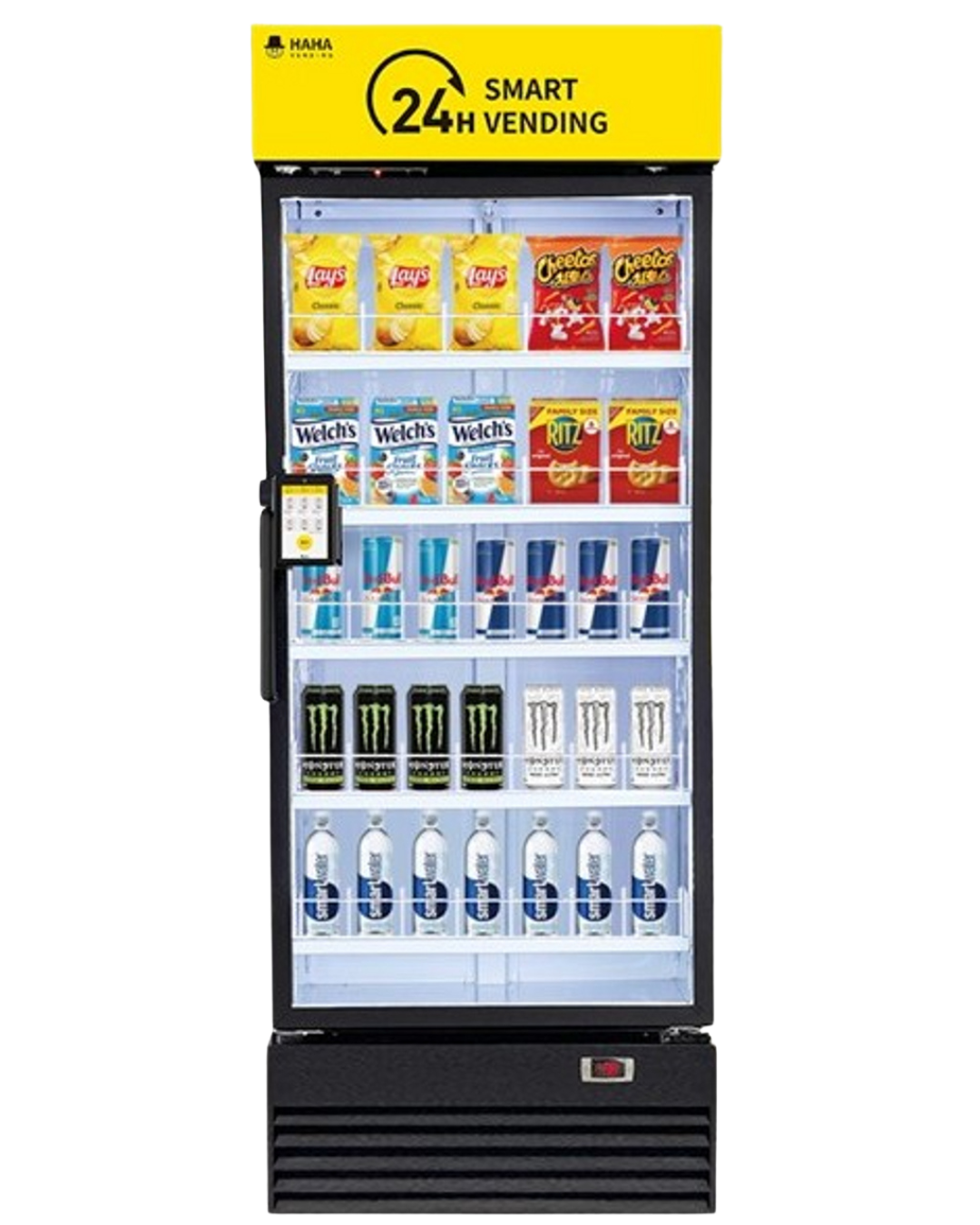 Vending Machine — snacks & drinks